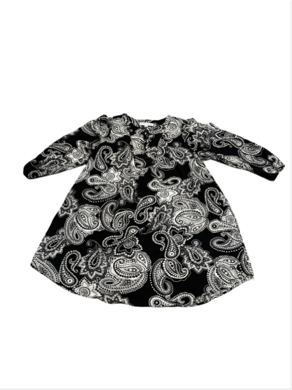 Emma & Michelle Paisley Floral 1/2 Sleeve Dress with Pockets